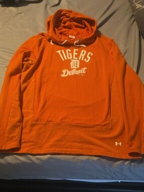 Under Armour Women’s Orange Detroit Tigers Cowl Neck Hoodie